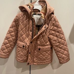 Burberry Quilted Kids Jacket